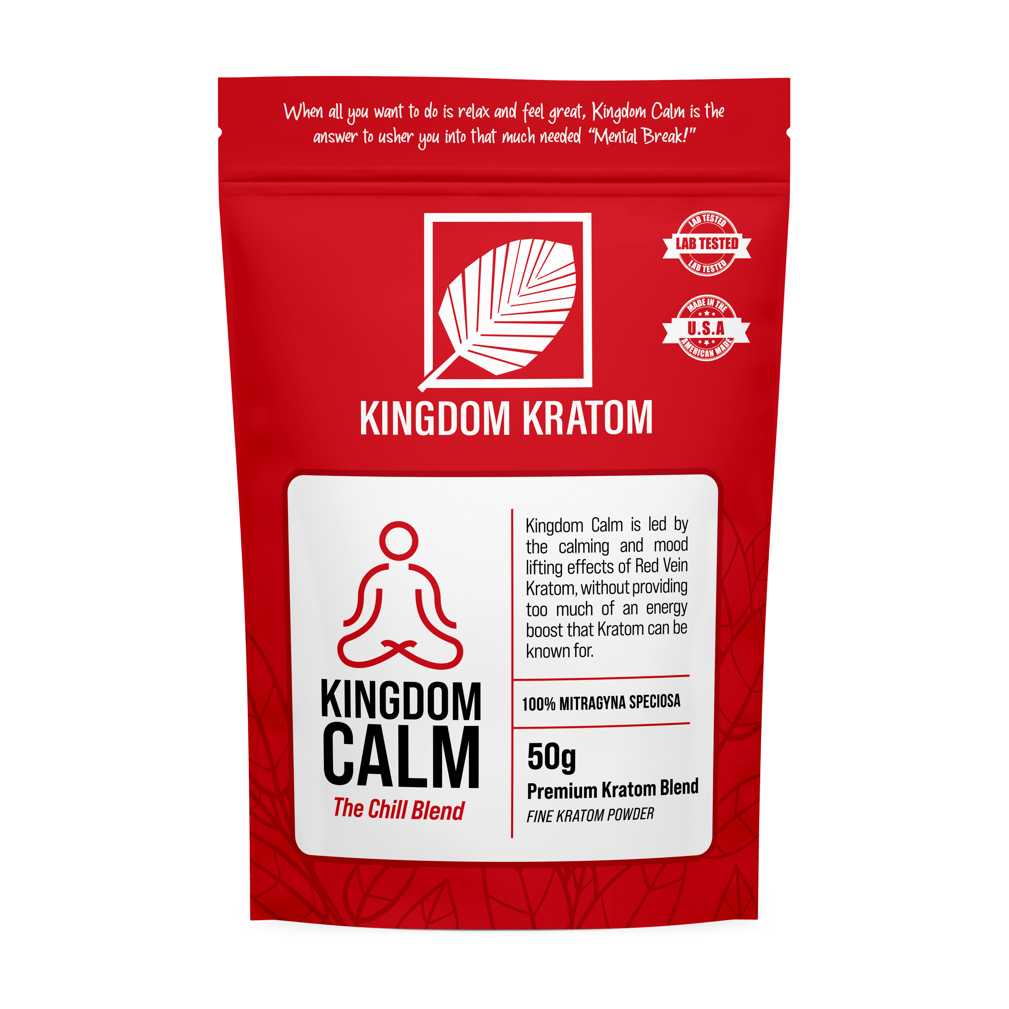 Calm Red Blend Powder