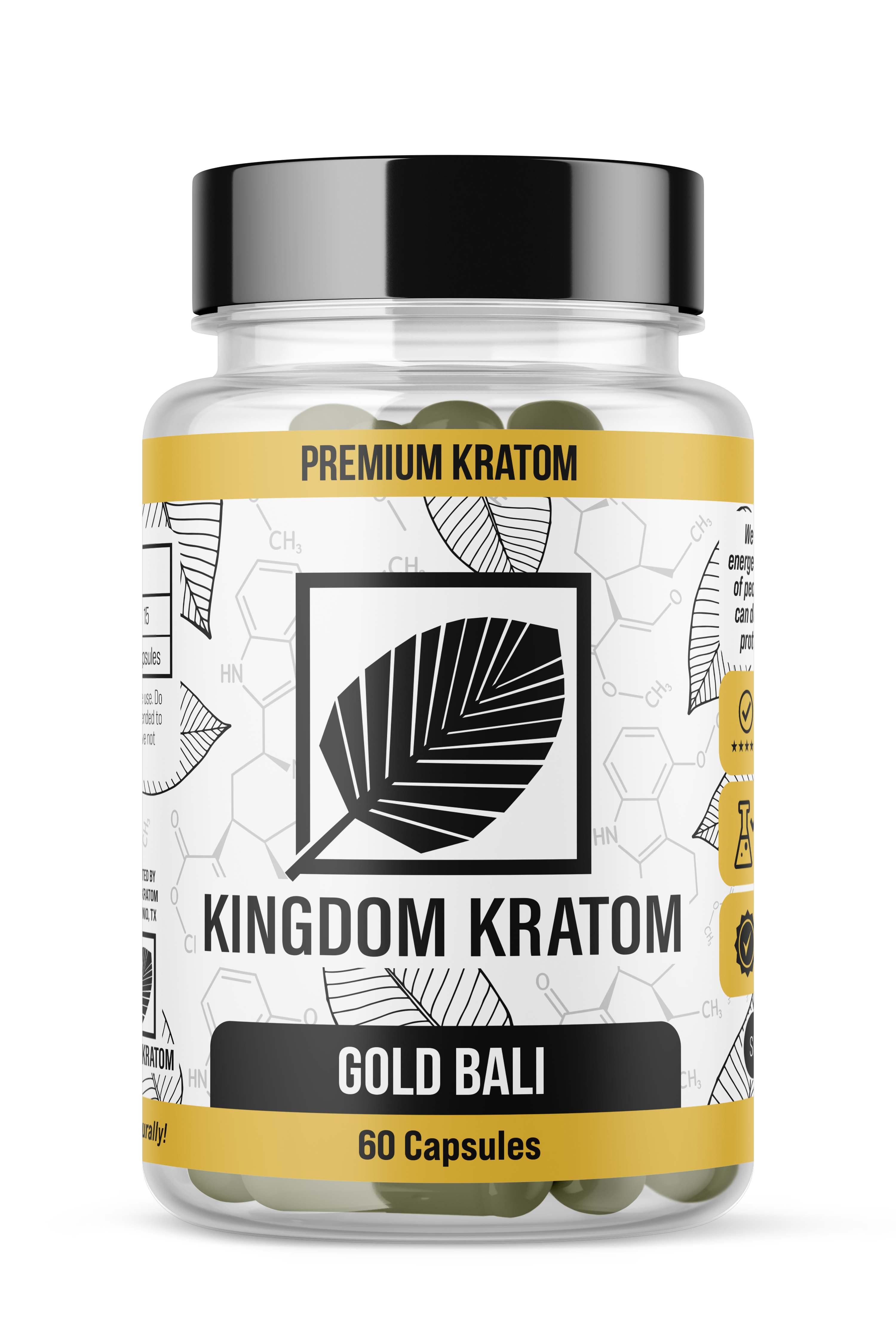 Gold Bali Kratom Capsules