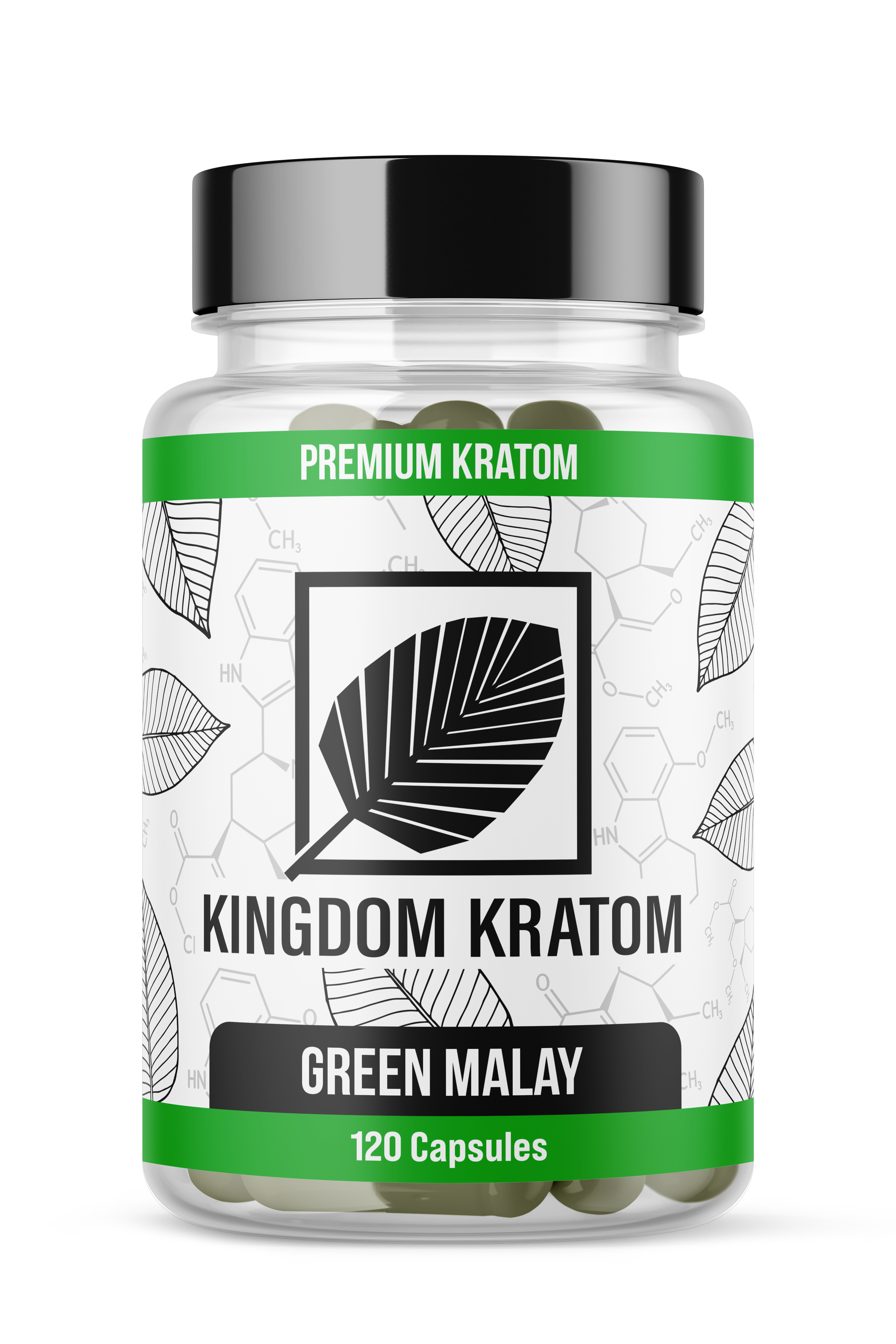Green Malay Kratom Capsules