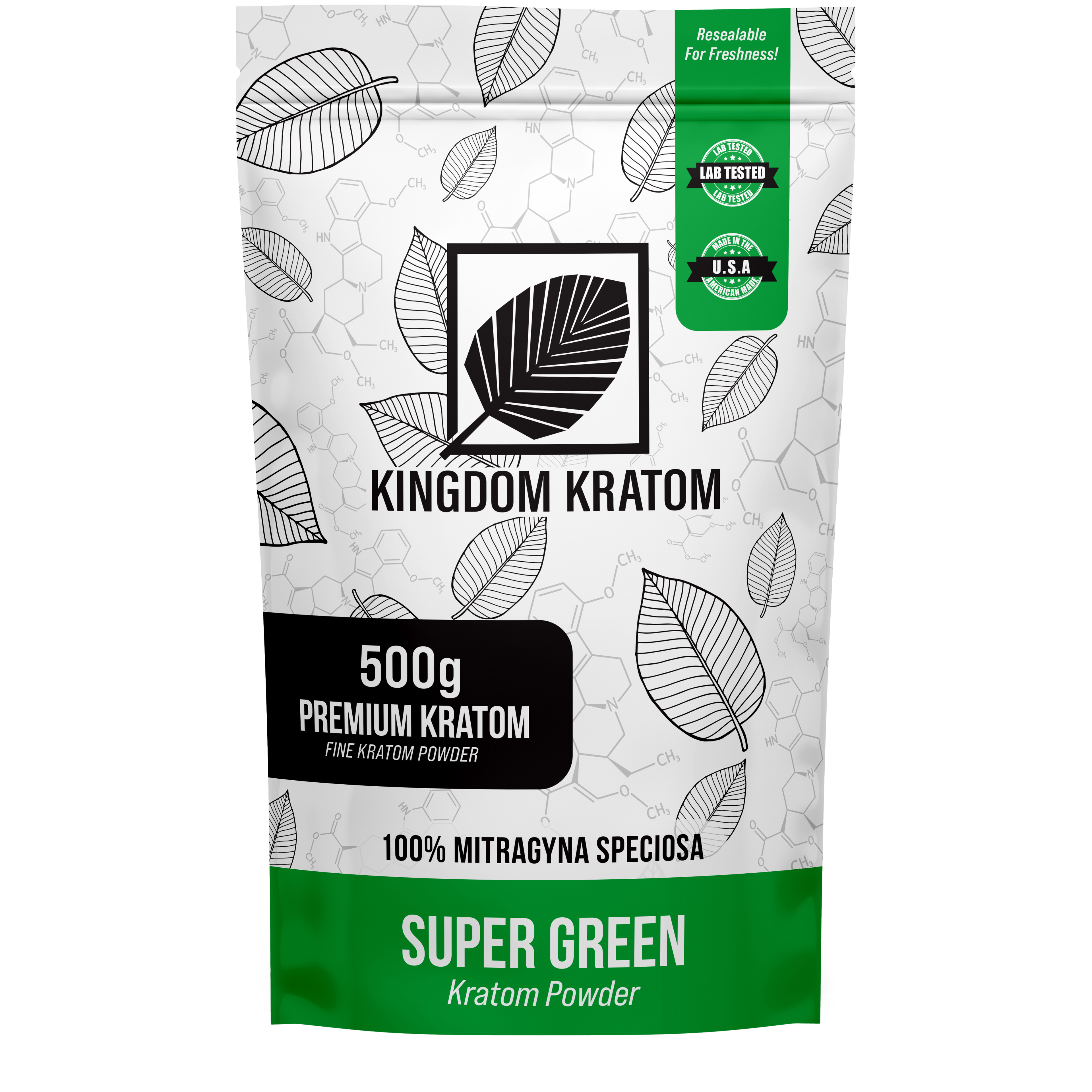 Super Green Borneo Kratom Powder