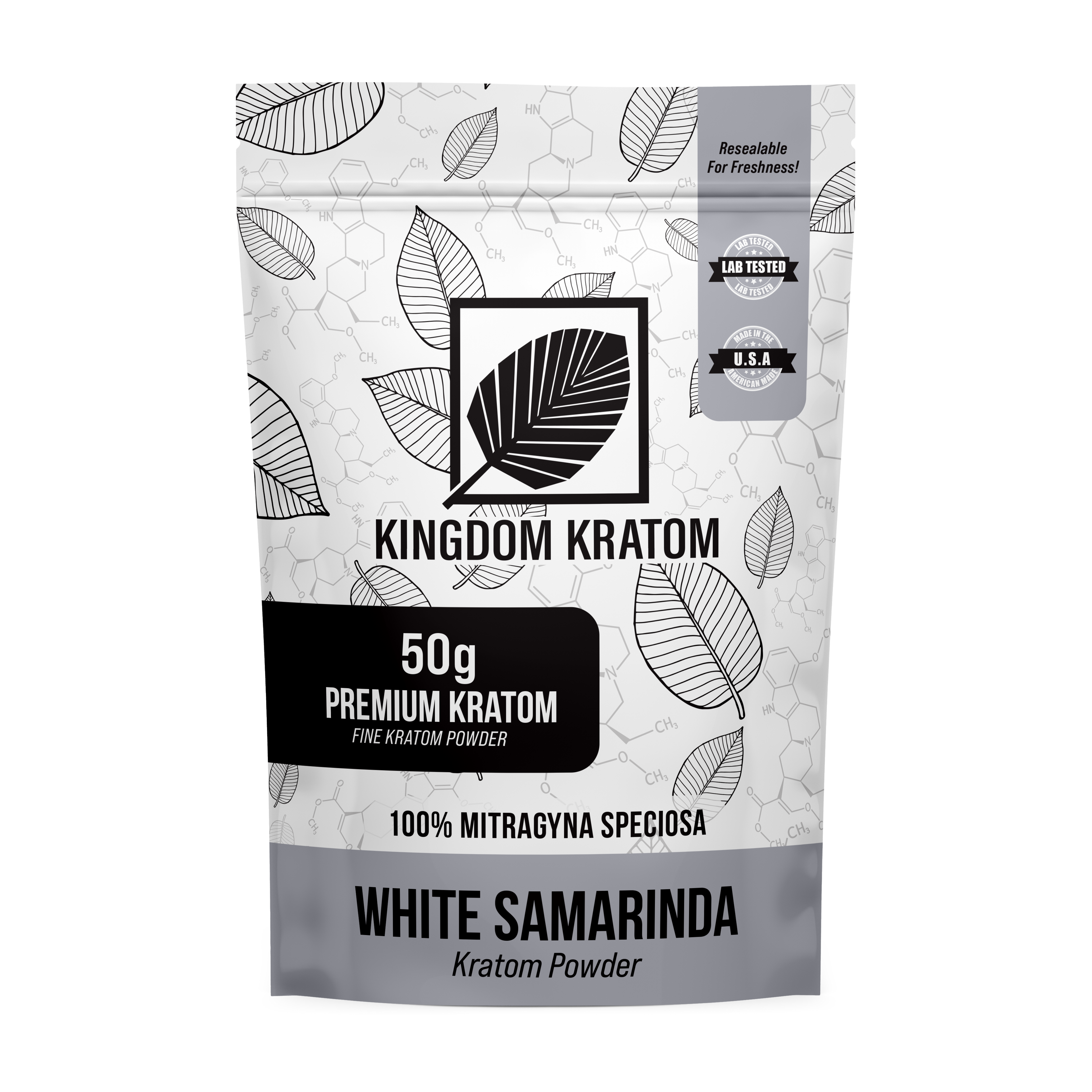White Samarinda Kratom Powder